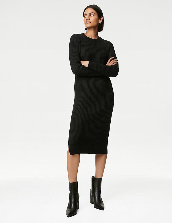 mark & spencer knitted dress 2