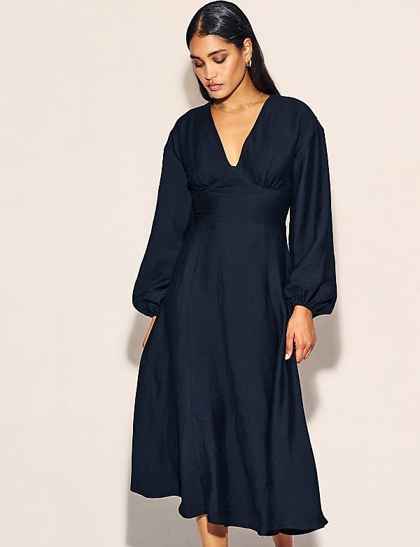 mark & spencer midi dress 2