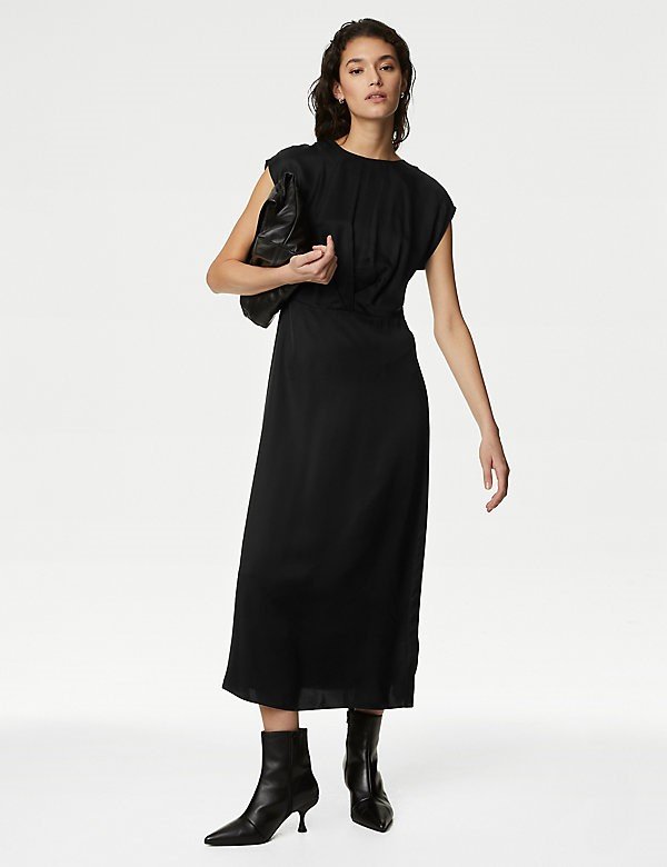 mark & spencer midi dress 3