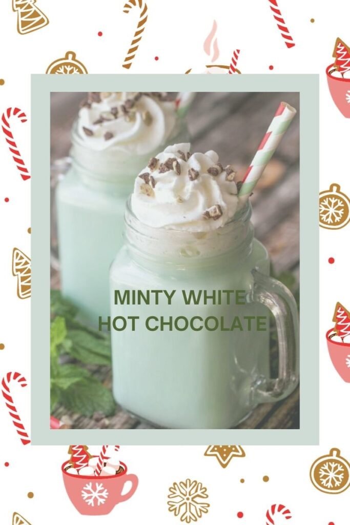 mint chocolate hot drink christmas recipes for kids