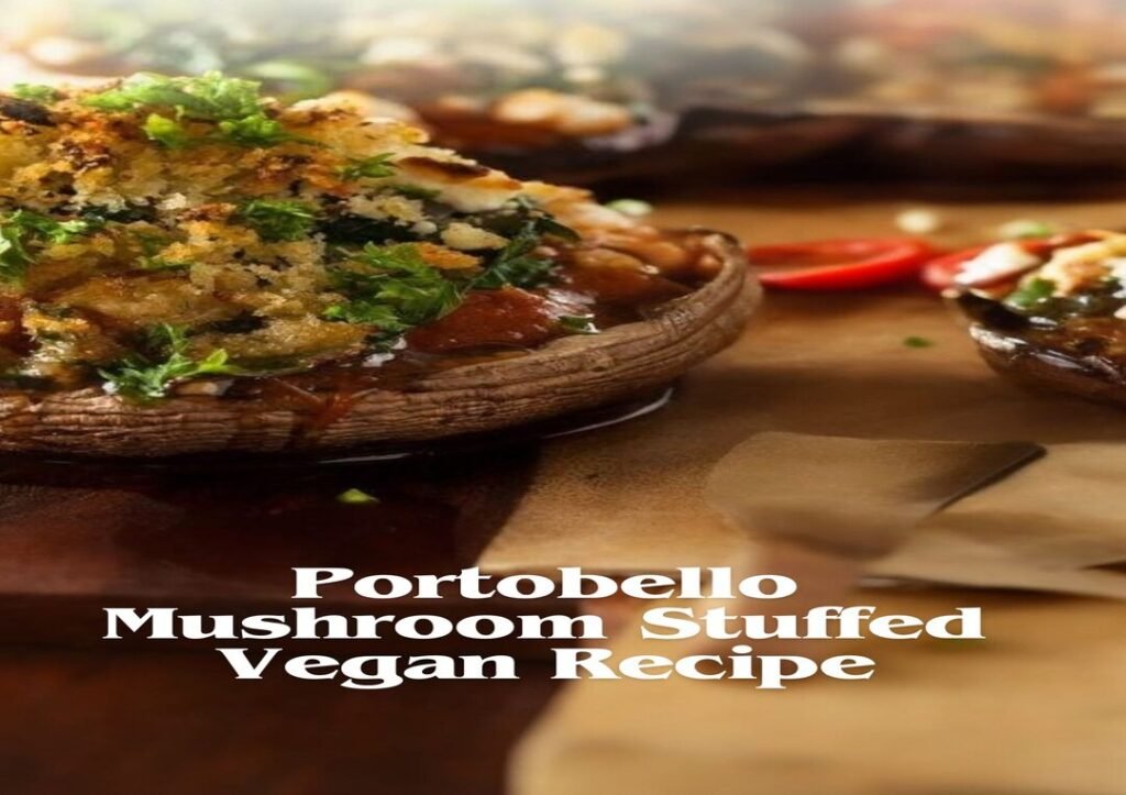 portobello mushroom stuffed vegan recipes