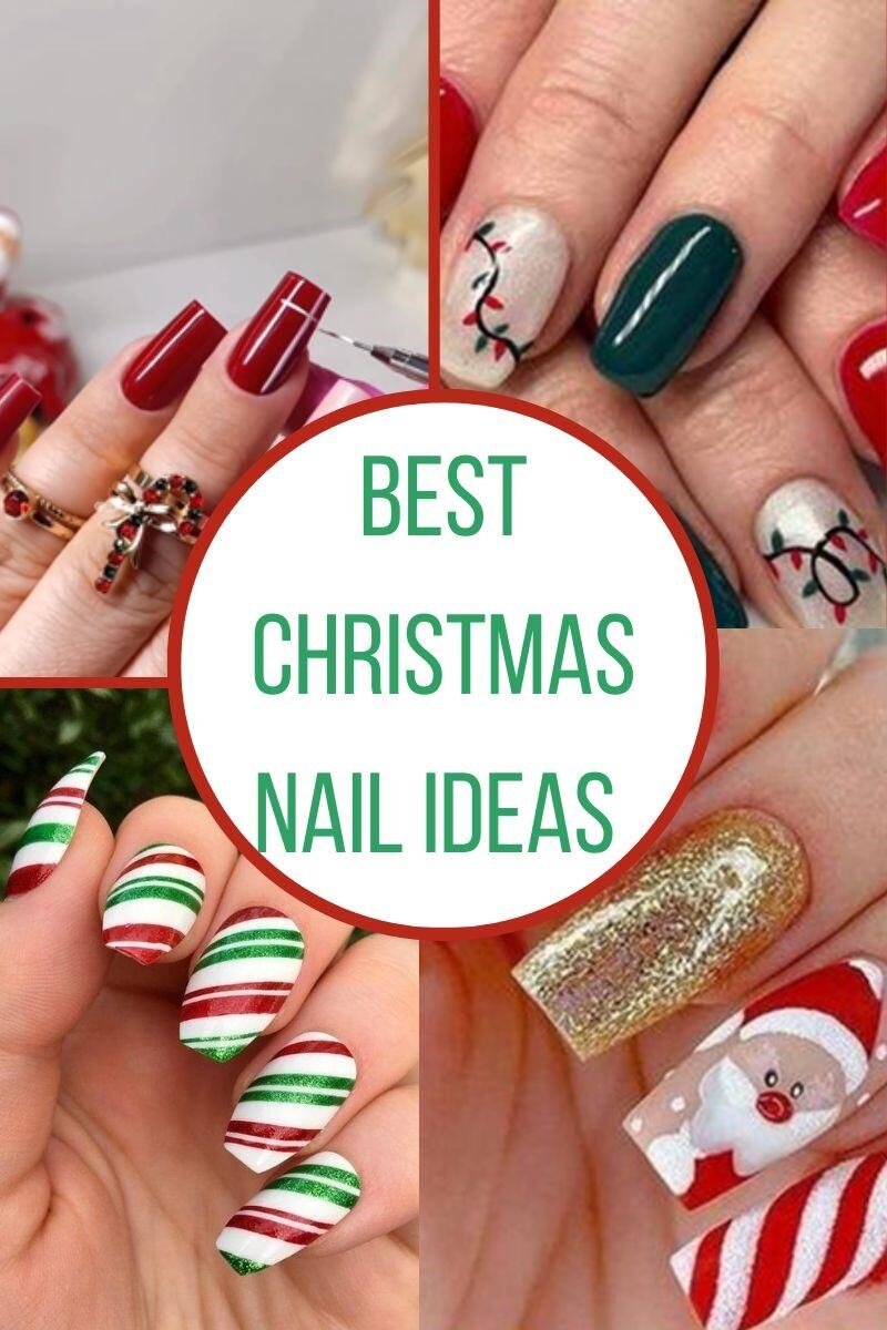 10 Minimalist Christmas Nail Art Designs! | Top 10 minimalist and chic  holiday nail designs ✨ | By cutepolishFacebook