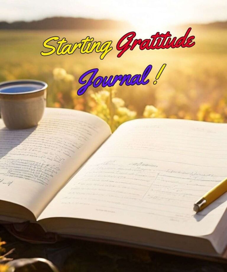 gratitude journal for life