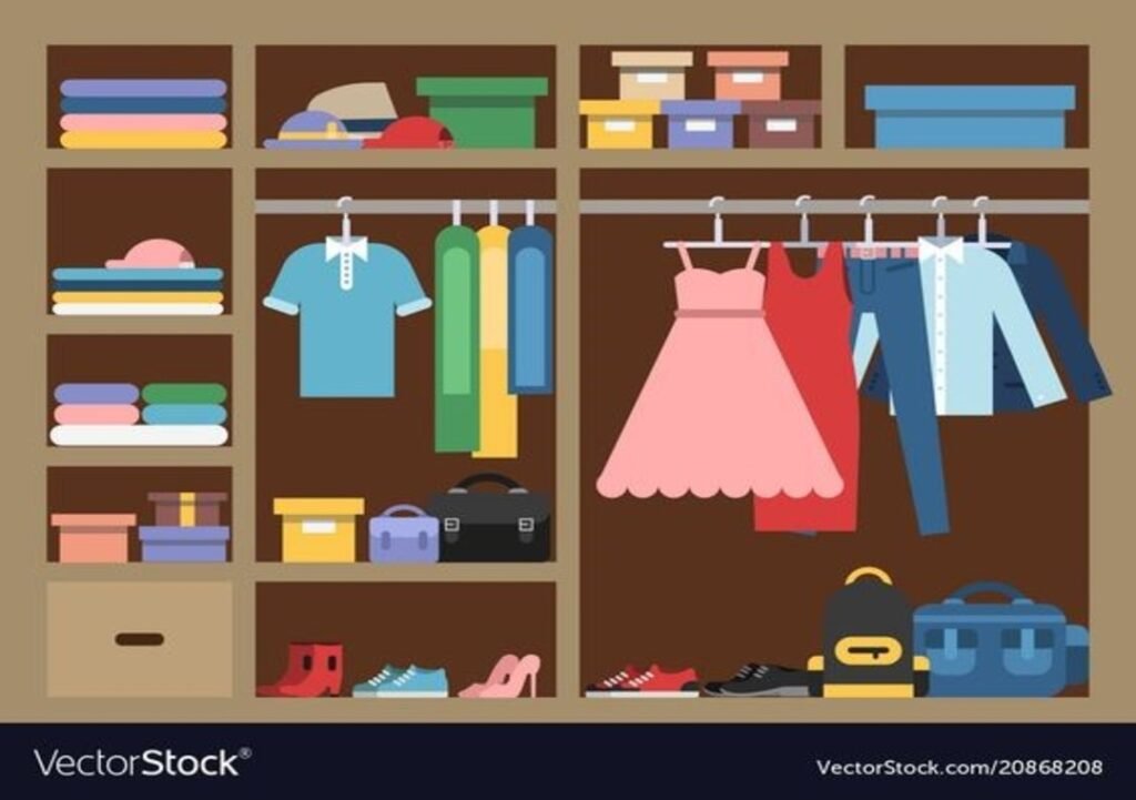 wardrobe declutter