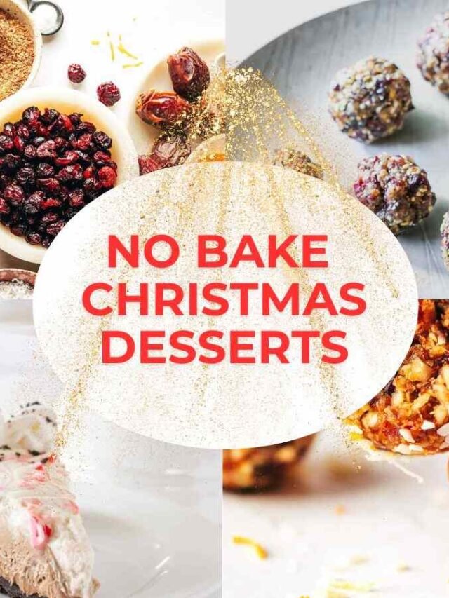 no bake christmas desserts