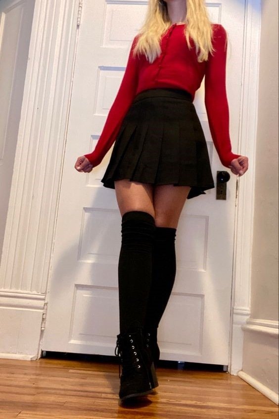 style black mini skirt 10