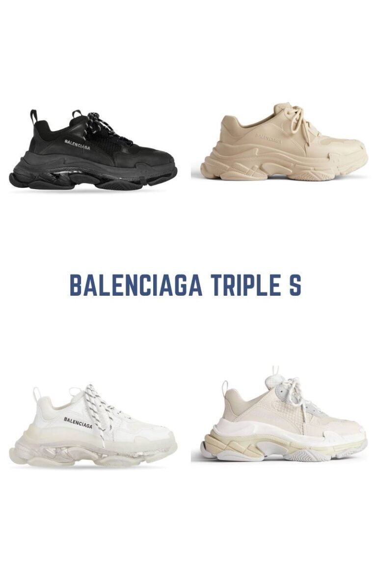 balenciaga shoes size chart triple s