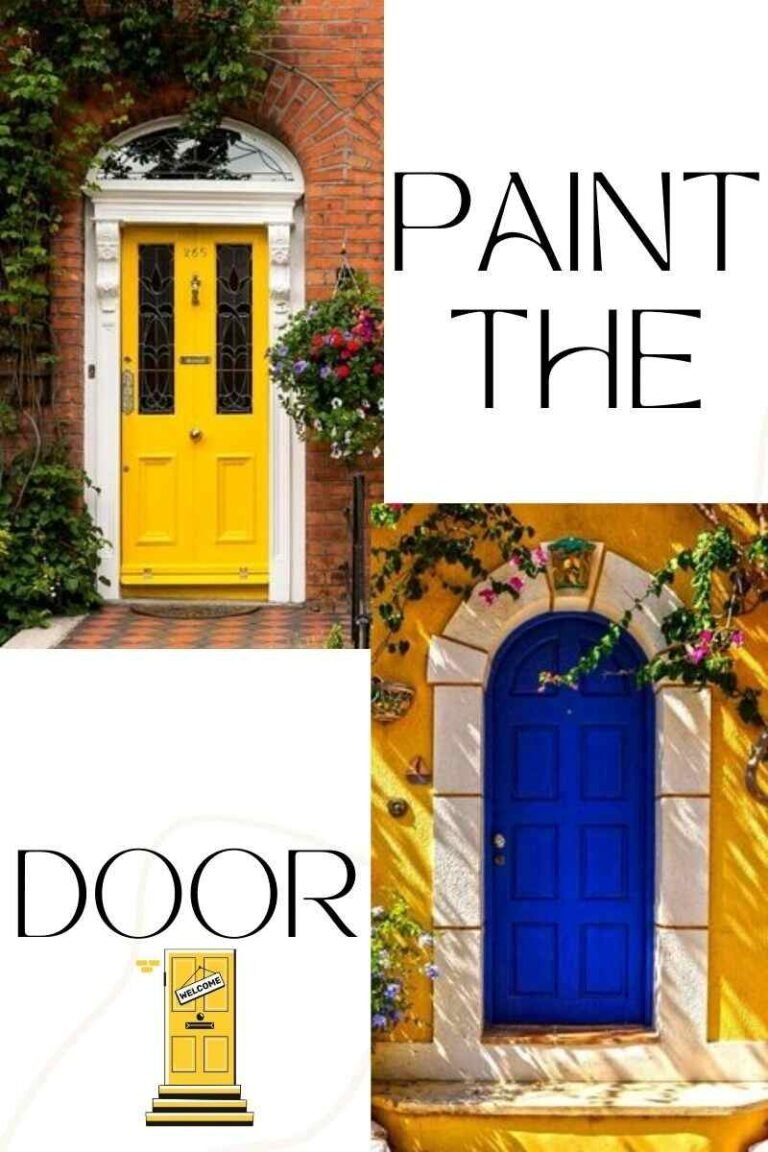 paint creative door decorating ideas