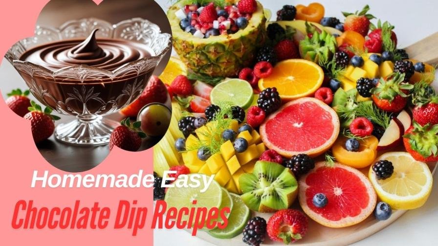 homemade chocolate dip recipe easy