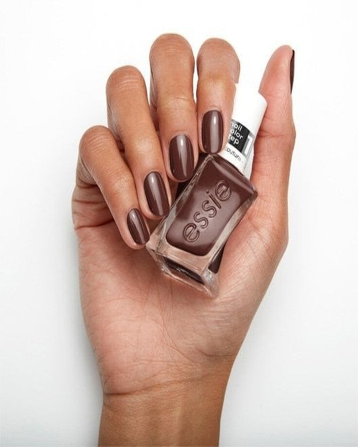 mocha mousse esssie nail paint