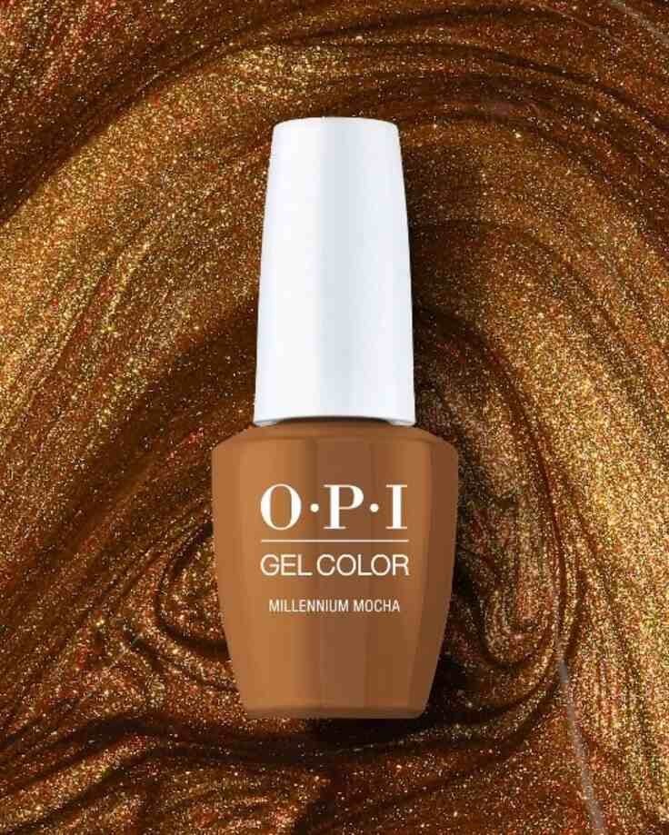 mocha mousse opiI nail paint