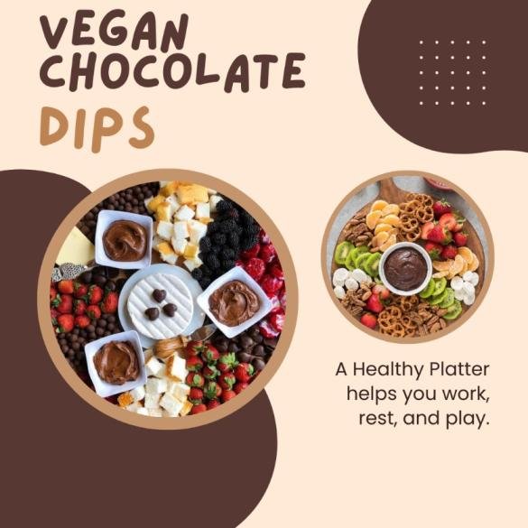 vegan chocolate dip recipes