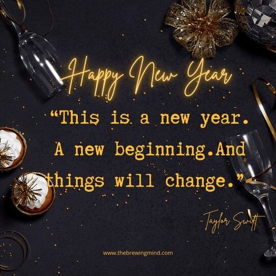 happy new year begining quotess