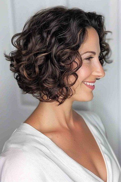 benefit of curly bob cut