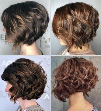 stacked curly bob cut 2