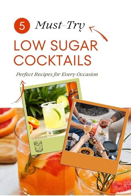 5 low sugar alcoholic drinks